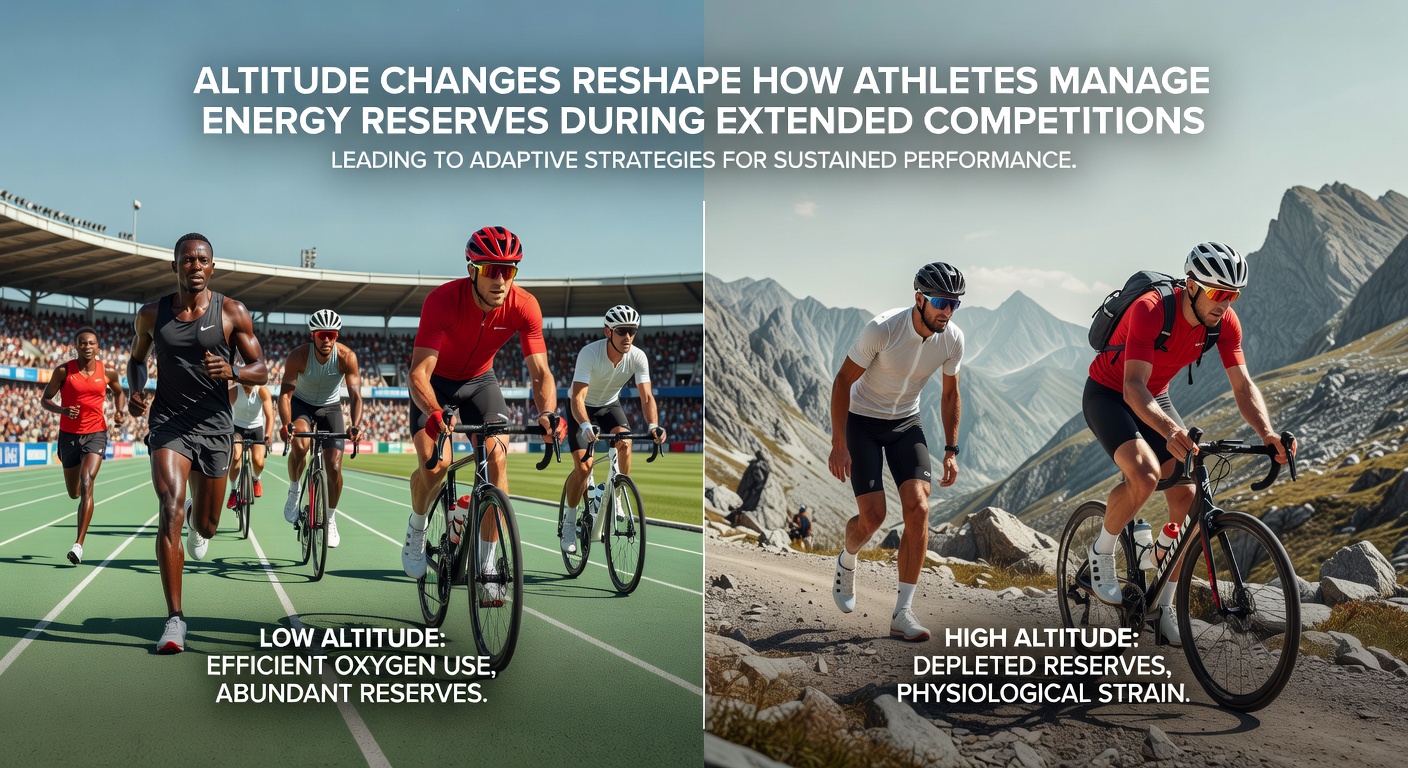 Researchers analyzing performance data from football and tennis events at varying altitudes