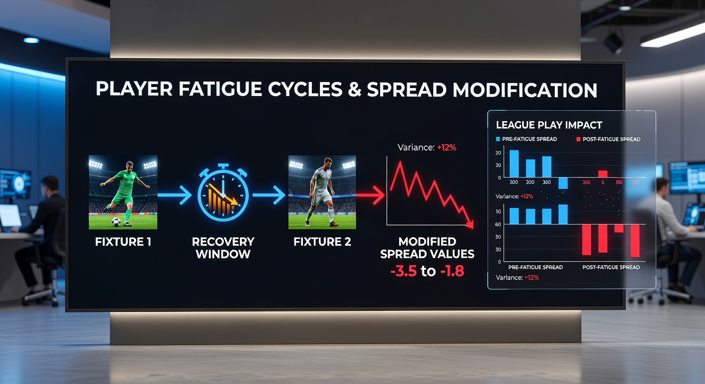 Players showing signs of fatigue during back-to-back league matches affecting performance metrics
