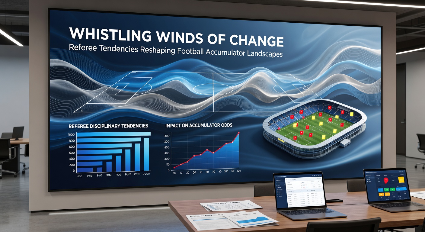 Close-up of a referee consulting VAR during a tense football penalty decision, players gesturing in background